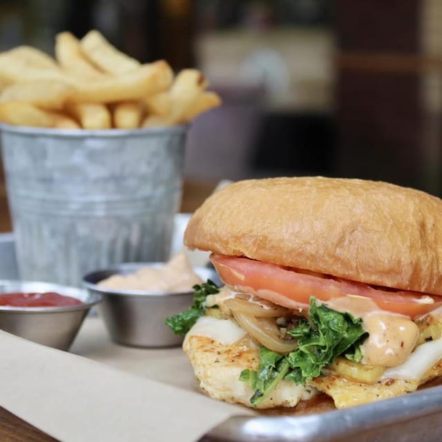Aloha Hawaii Burger.